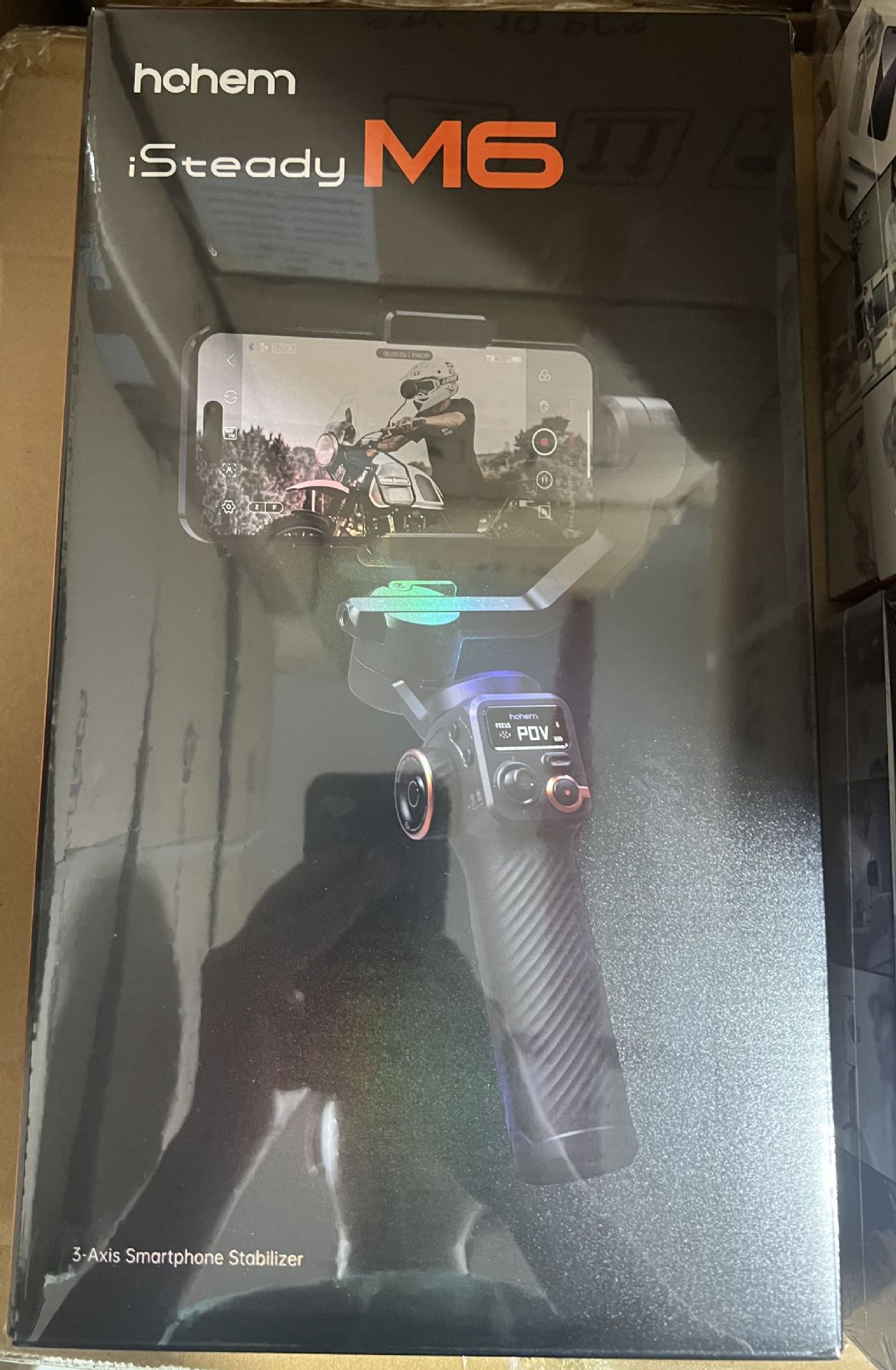 Handheld Phone Stabilizer face lock pov holder