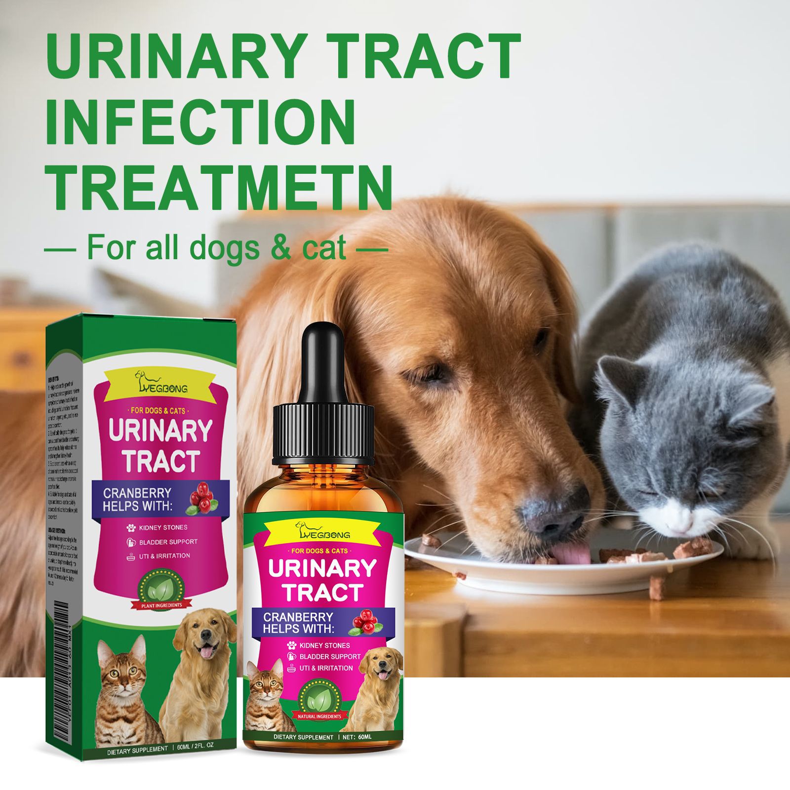 Gentle pet body care liquid drops daily use