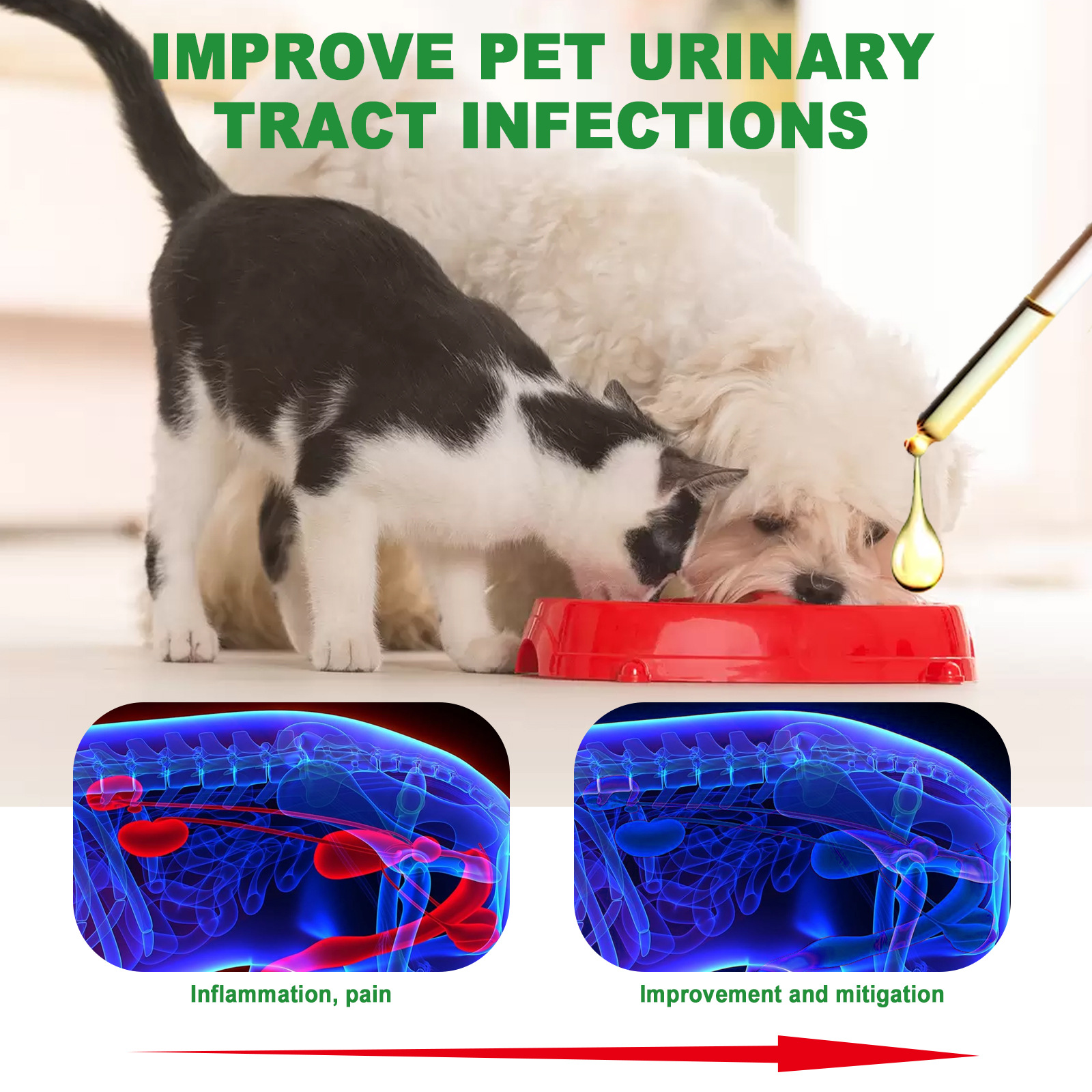 Pet care liquid drops gentle formula 60ml