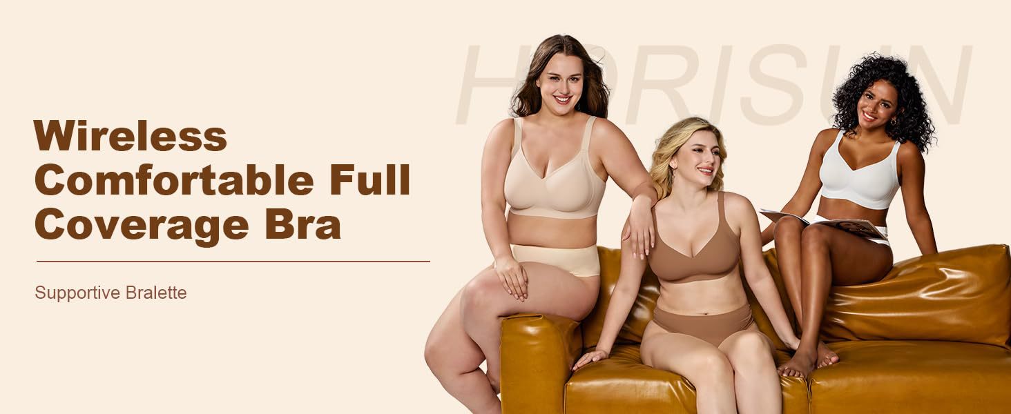 wireless comfortable bras