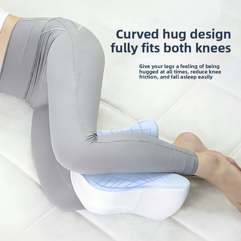 U-Shape Memory Foam Leg Pillow for Sleep Support 3