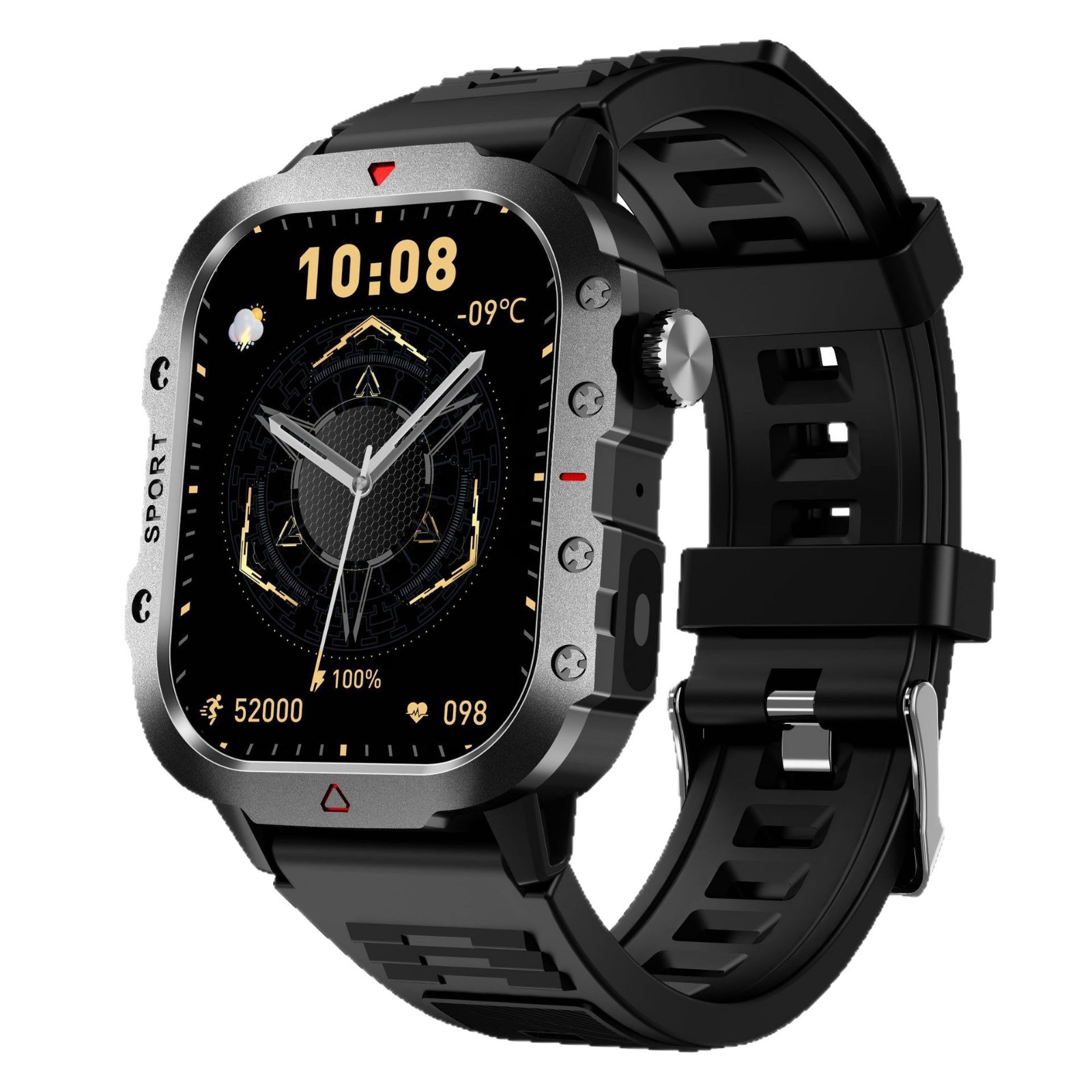 H11 Bluetooth Calling Smart Watch Health Monitoring Fitness Tracker Waterproof