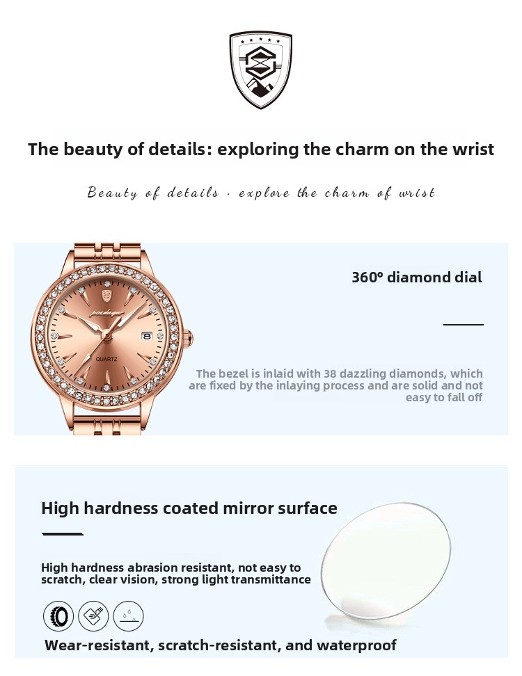 Rose Gold Watch Gift Box