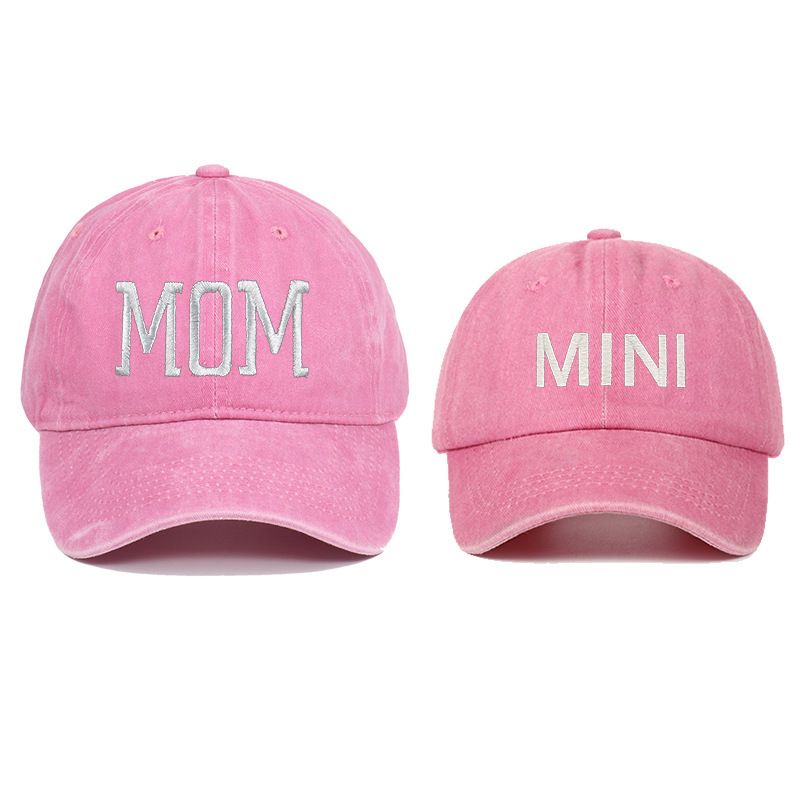 Mom Dad Embroidered Baseball Cap