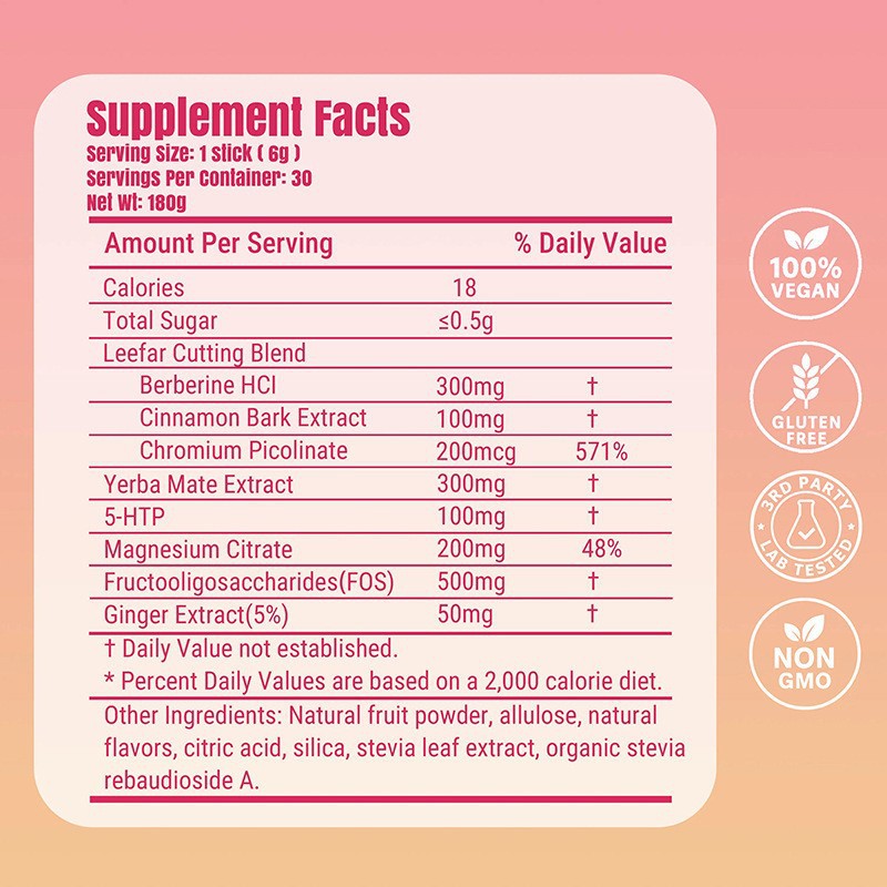 Cuttea drink mix usage