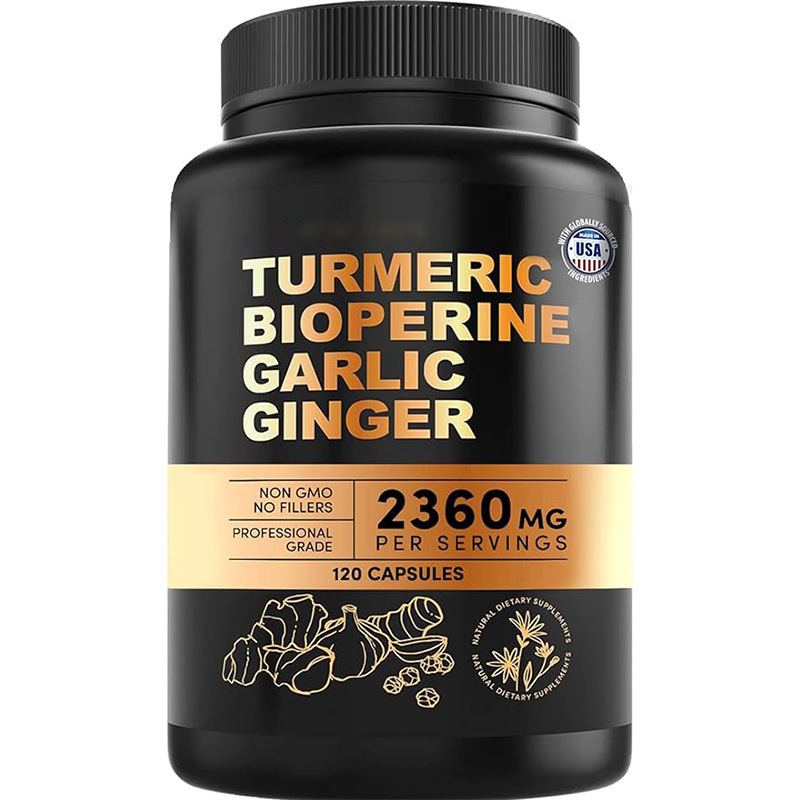 Turmeric Extract Health Capsules 120 capsules per bottle Long Shelf Life