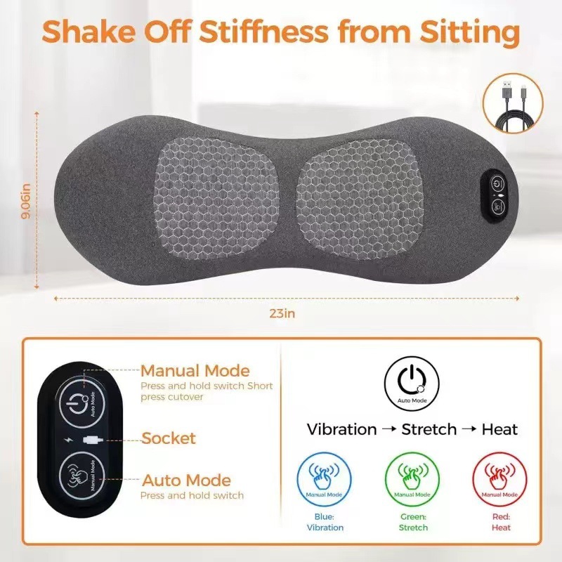 Lumbar support pillow details