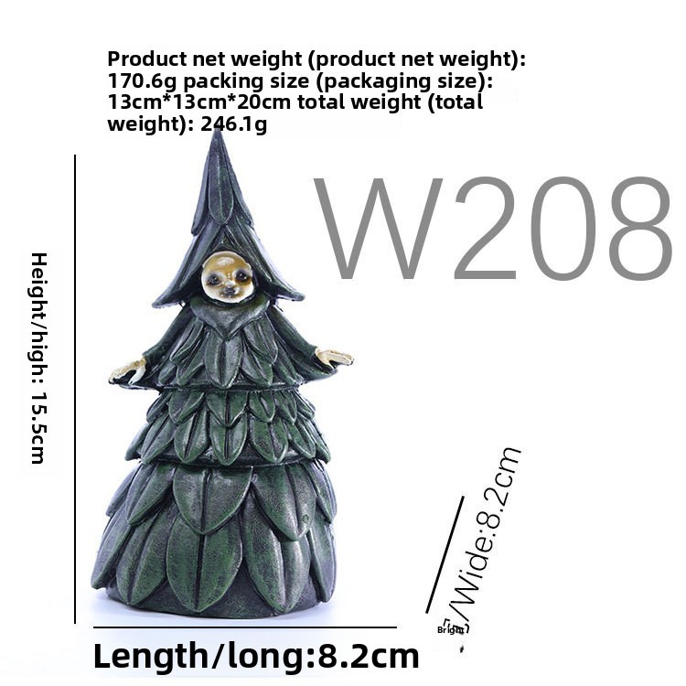 Halloween Witch Resin Garden Ornament - product details