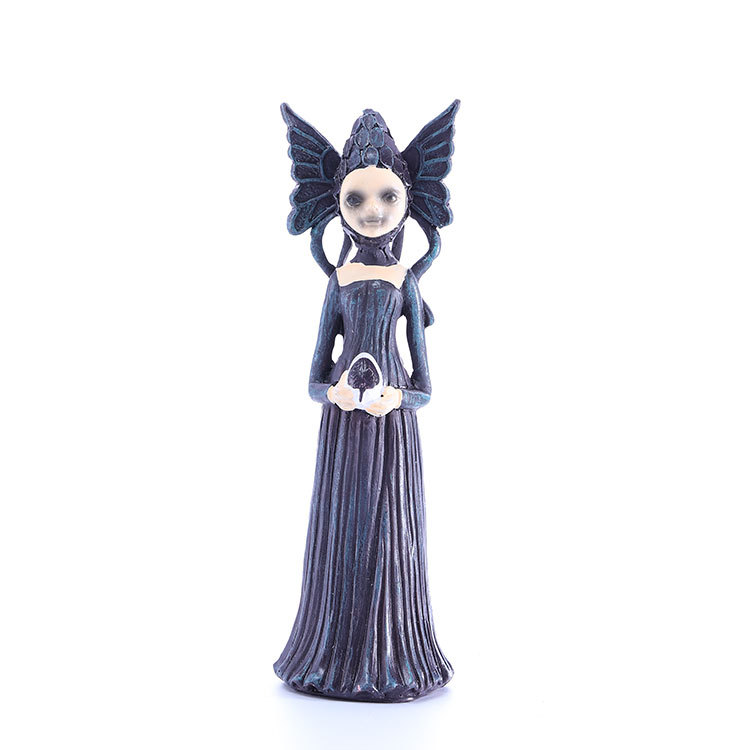 Halloween Witch Resin Garden Ornament - product details