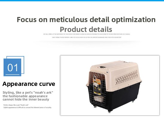 Dog Travel Crate Overview