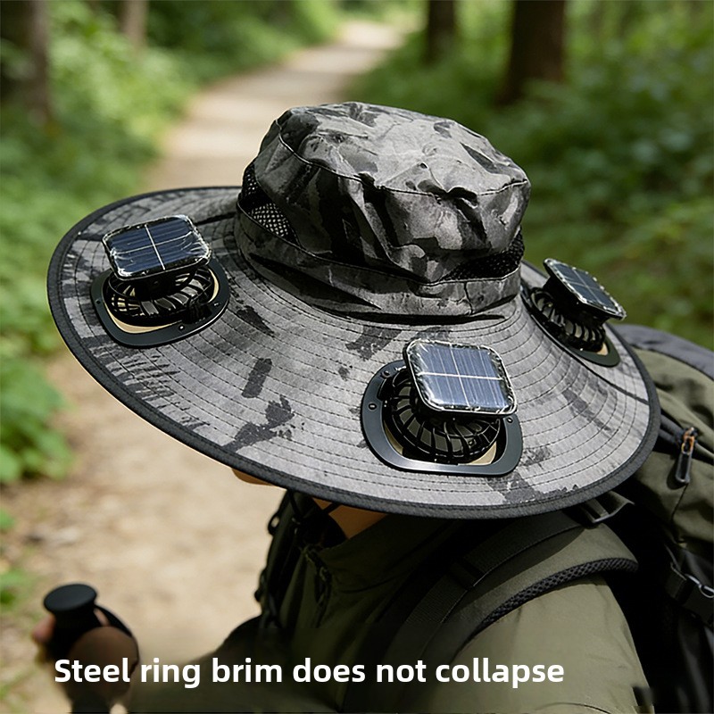 Solar Fan Hat