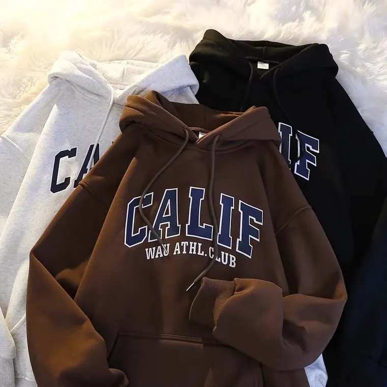 Hooded Fleece Sweatshirt Urban Style