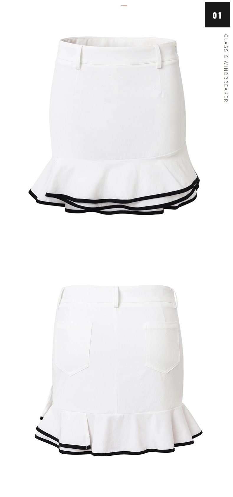 Women's Golf Skirt with Built-In Lining