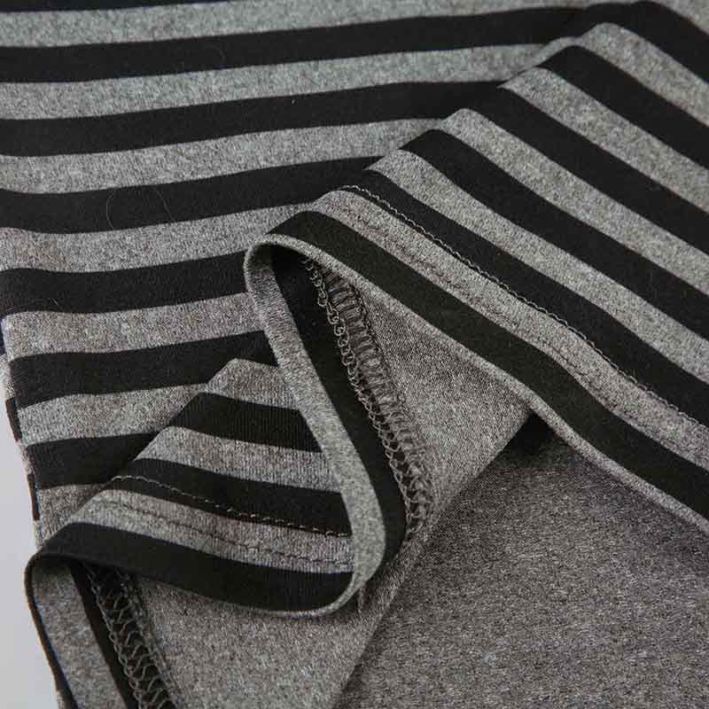 Retro Striped Halter Neck Two-Piece 17