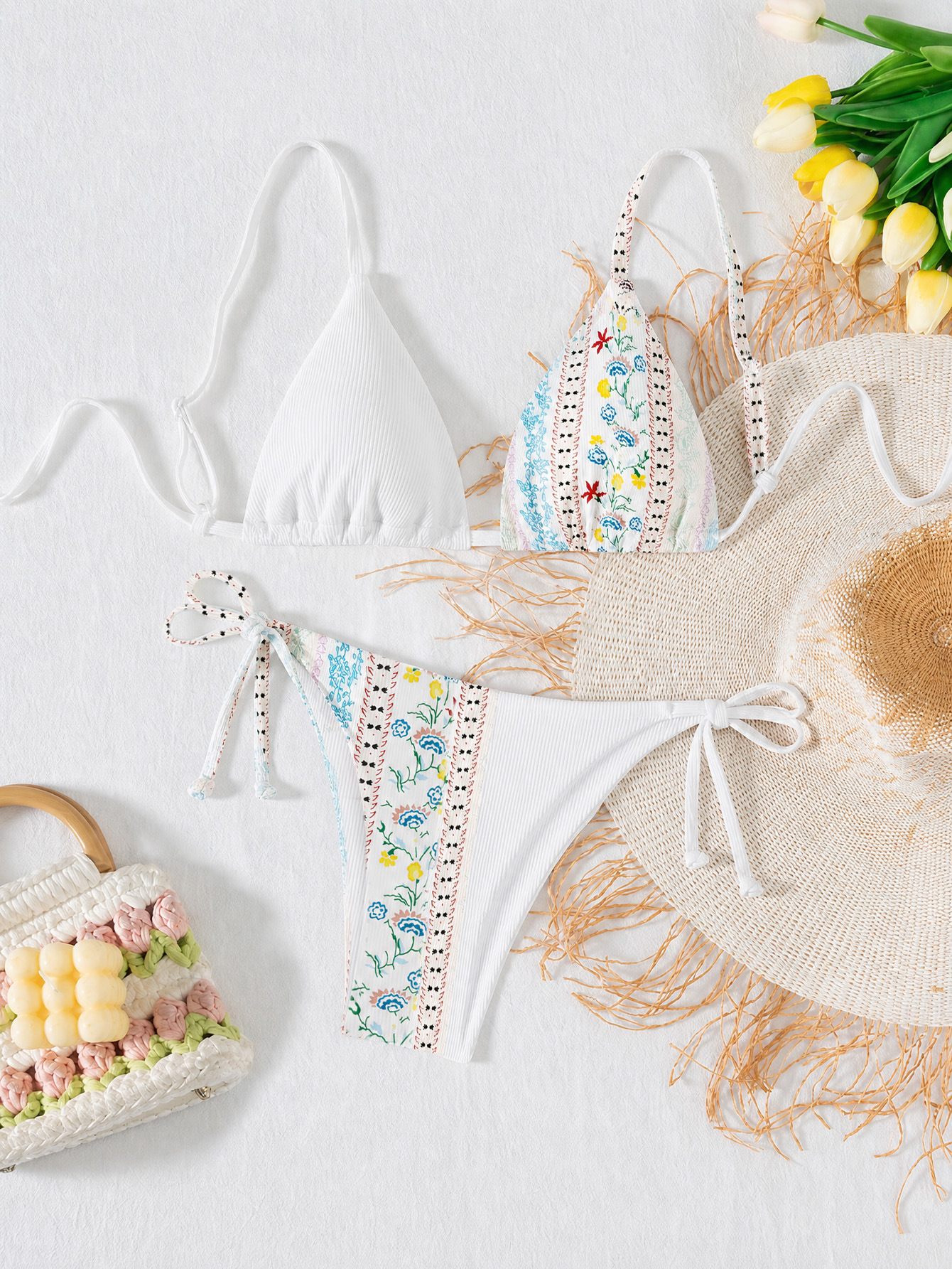 Womens Printed Bikini Swimsuit 7
