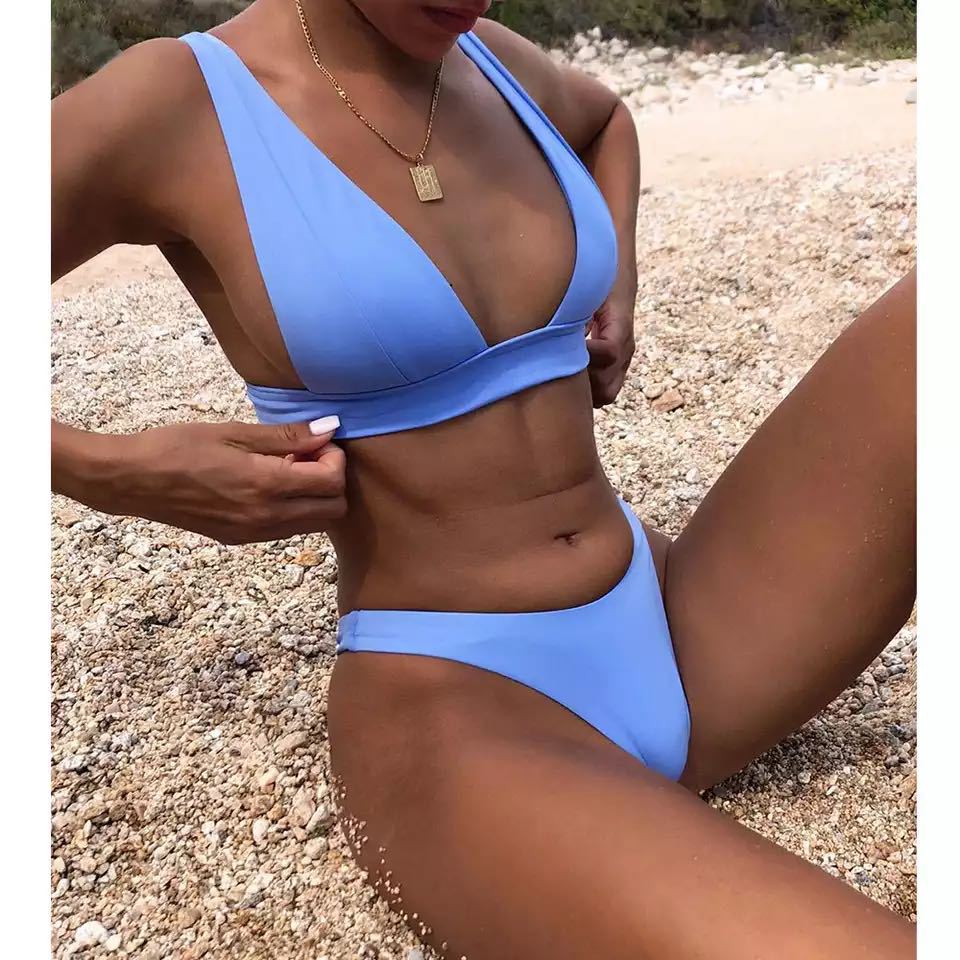 Womens Two-Piece Swimsuit Bikini Set 7