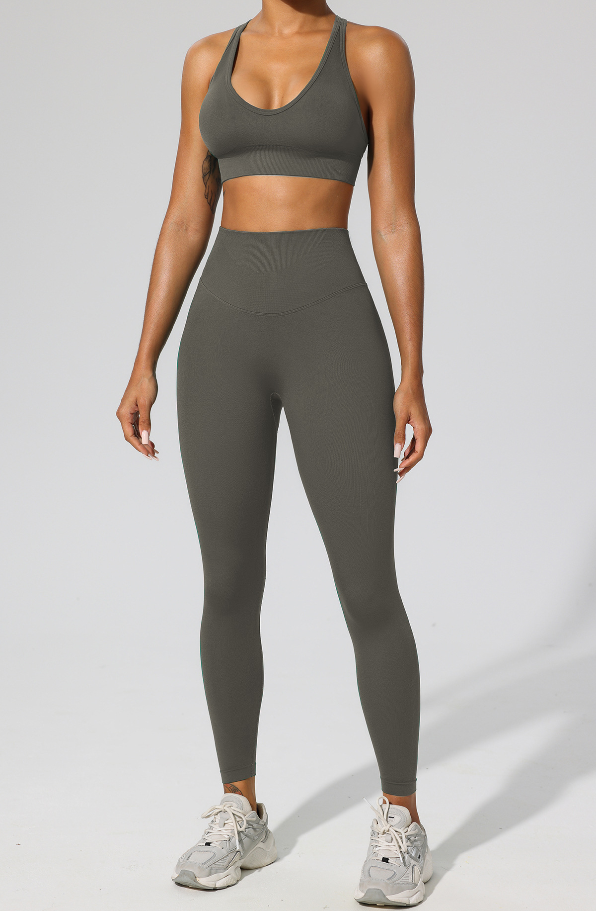 Womens High-Waist Yoga Fitness Pants 11