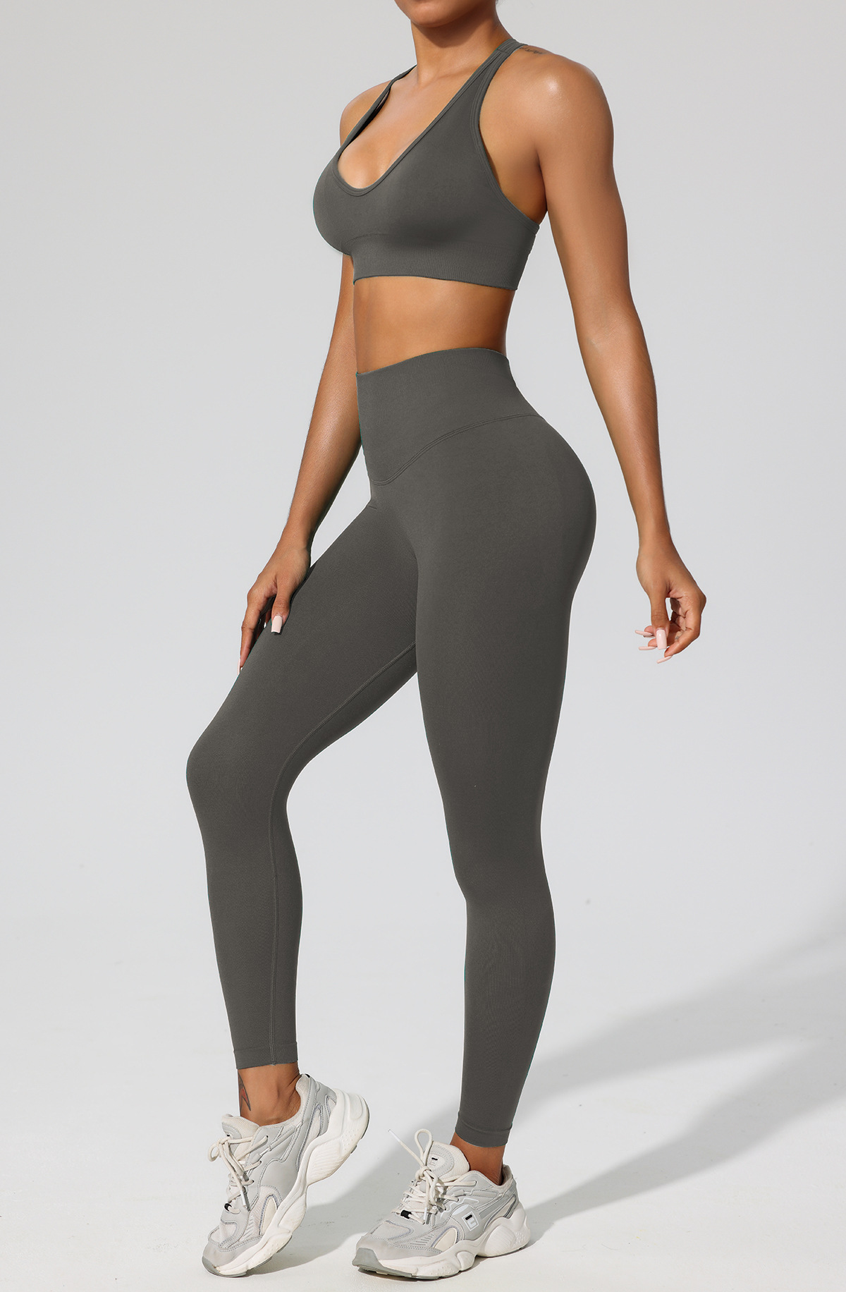 Womens High-Waist Yoga Fitness Pants 12