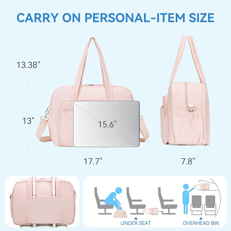 Travel Gym Bag with Wet Pocket