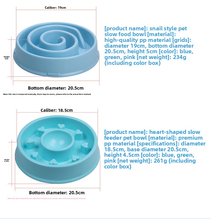 Slow feeder dog bowl maze ridges interactive enrichment feeding