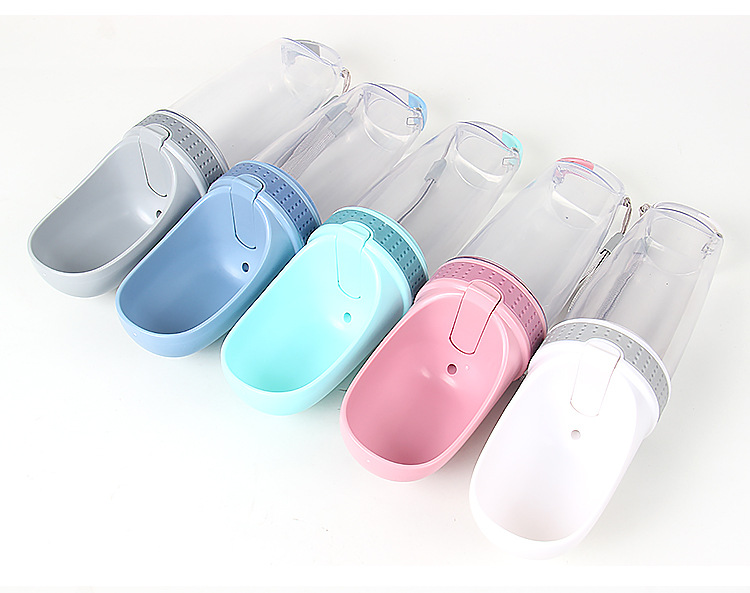 Portable dog water bottle packing list contents 500ml