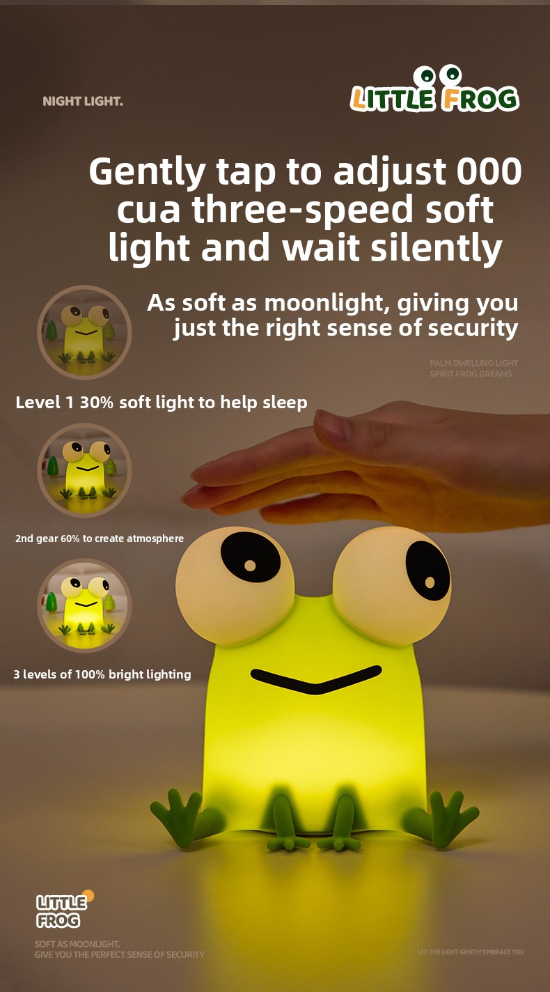 Cute Silicone Frog Night Light 3 c36b6410 92bd 446e 9b5d 09b888b4a973
