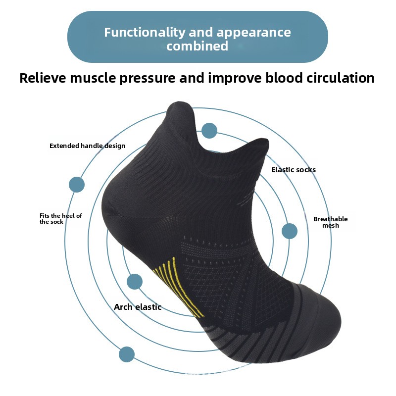 Compression Running Socks Quick Dry Breathable 2