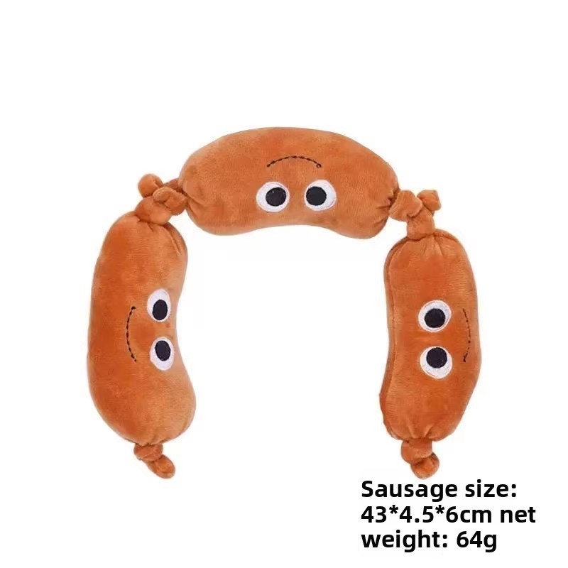 Sausage dog chew toy packing list contents