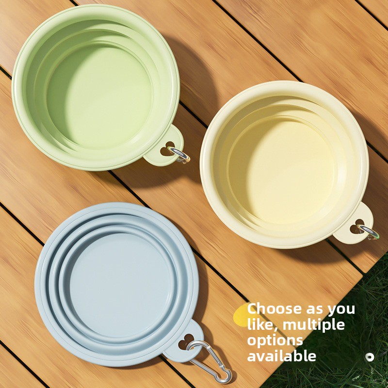 Collapsible silicone dog bowl packing list contents
