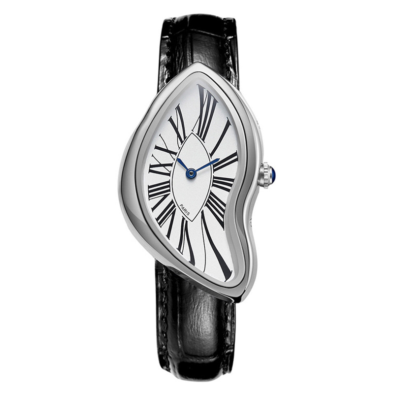 Special-Shaped Melting Distortion Quartz Watch