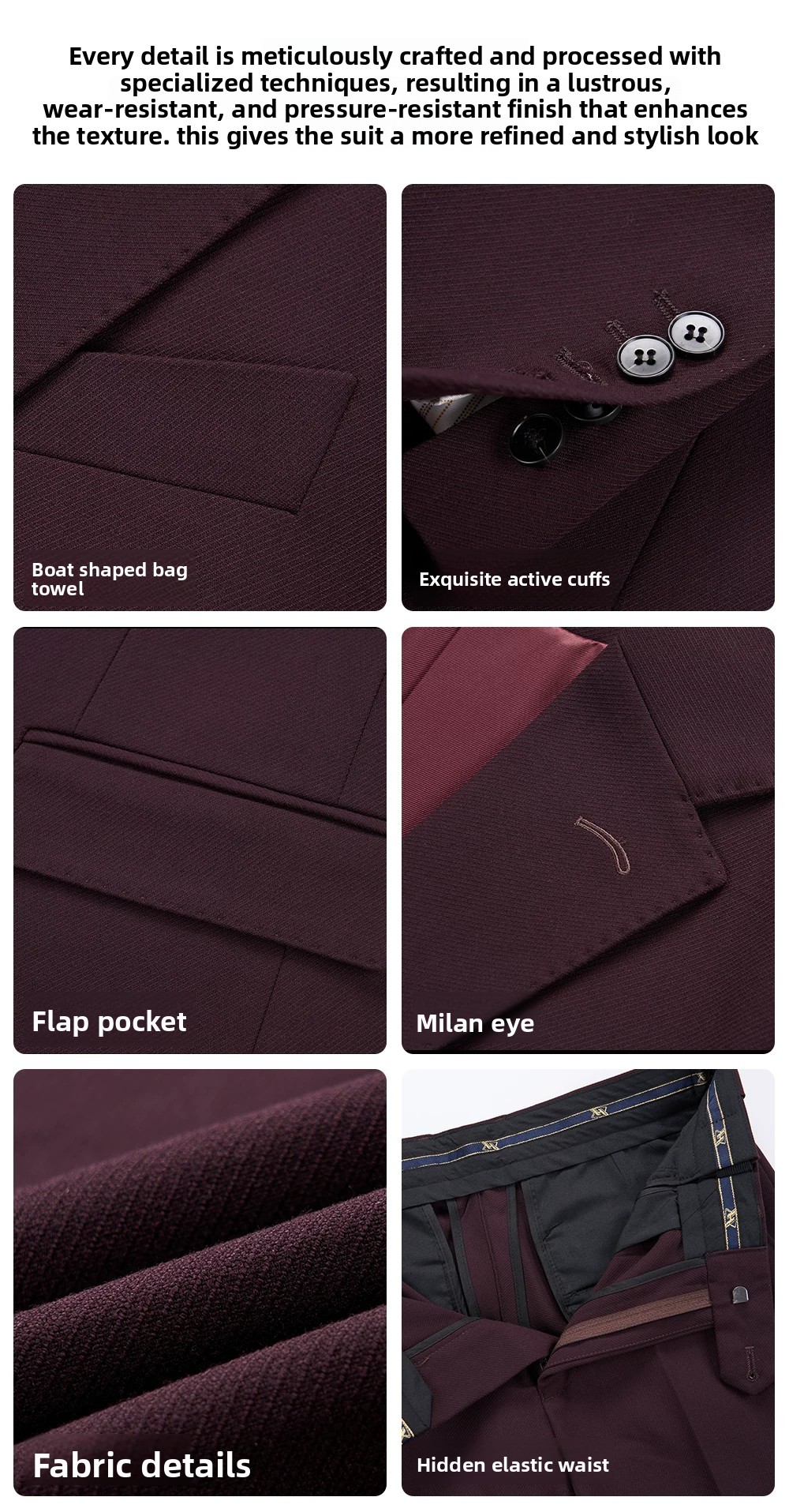 Men's Formal Suit Set