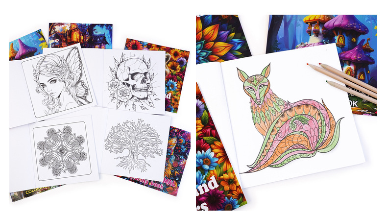 Halloween Skull and Devil Coloring Book - product details