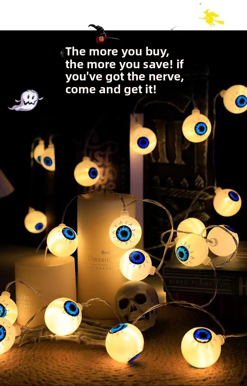 Halloween LED String Lights - product details