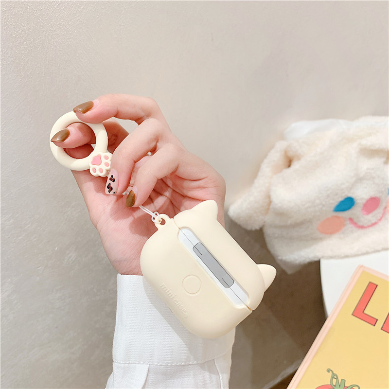 Funda de silicona para AirPods con patita de gato | GATOKOOL