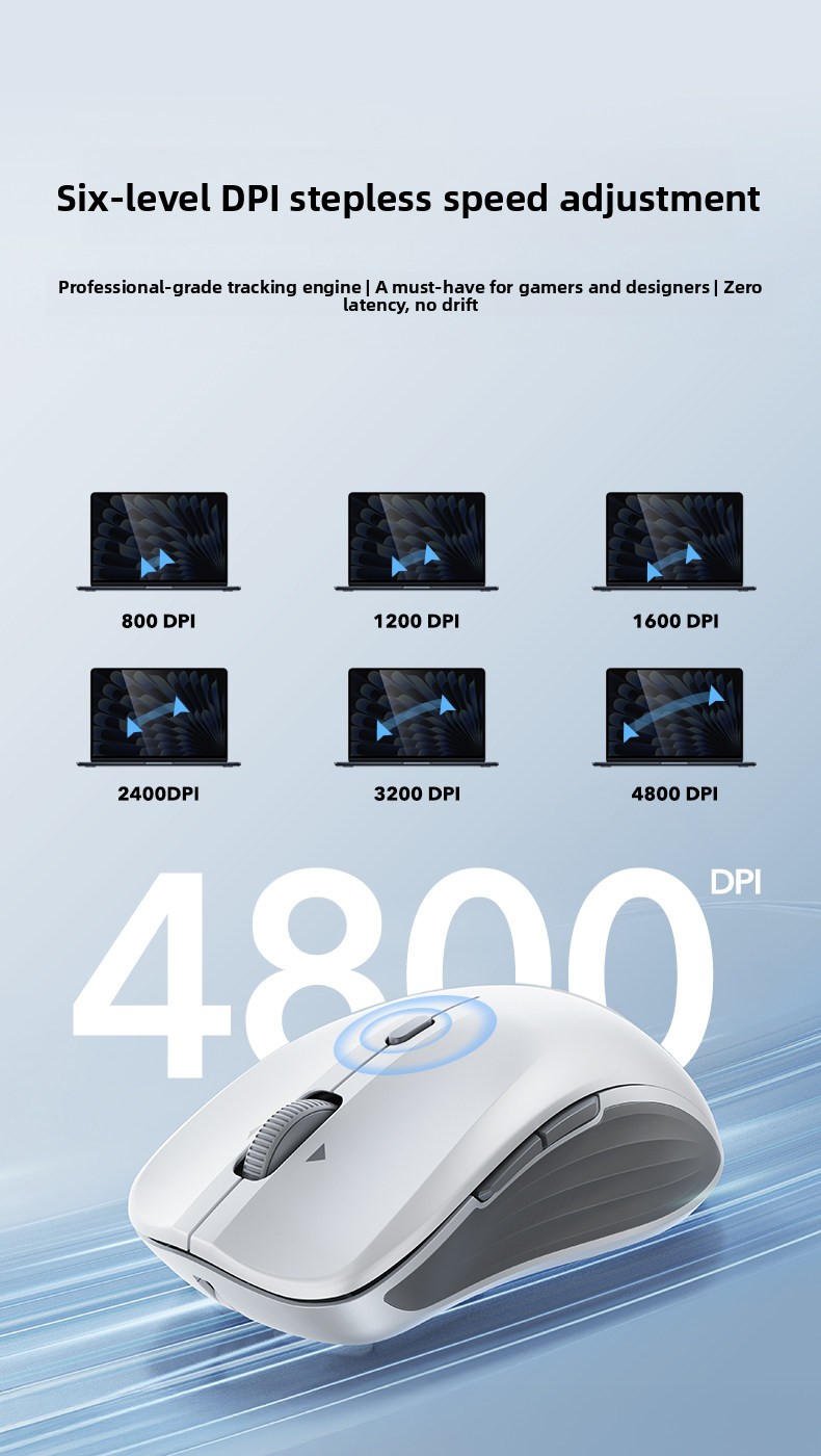 Magnetic Wireless Mouse Color Options
