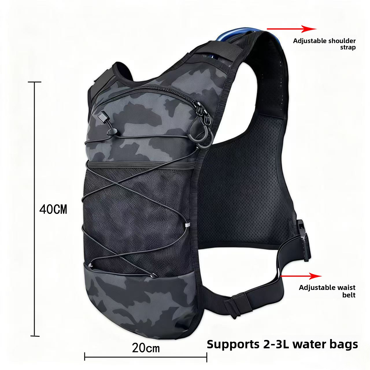 Mochila Táctica de Hidratación para Ciclismo y Senderismo - imagen 2
