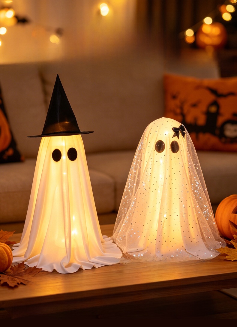 Halloween LED Standing Ghost Couple Window Decoration - product details