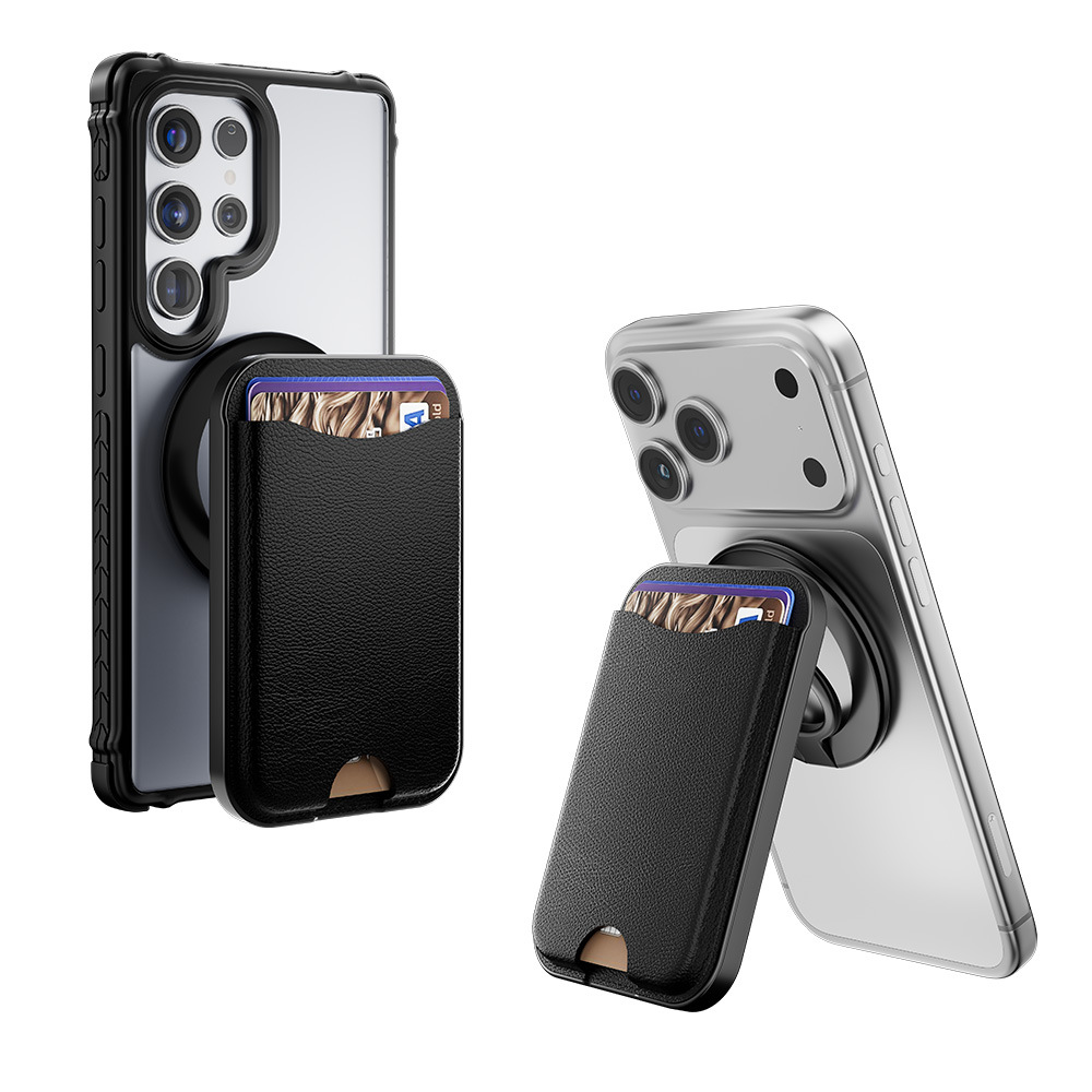 Card Holder Attached to iPhone