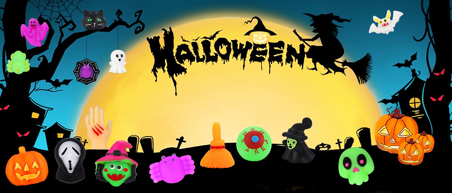 Halloween Soft Rice Dumpling Toy - TPR - product details