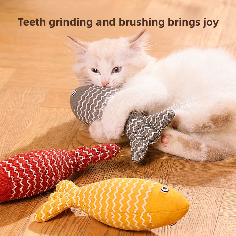 Peces de peluche para gatos con catnip | GATOKOOL