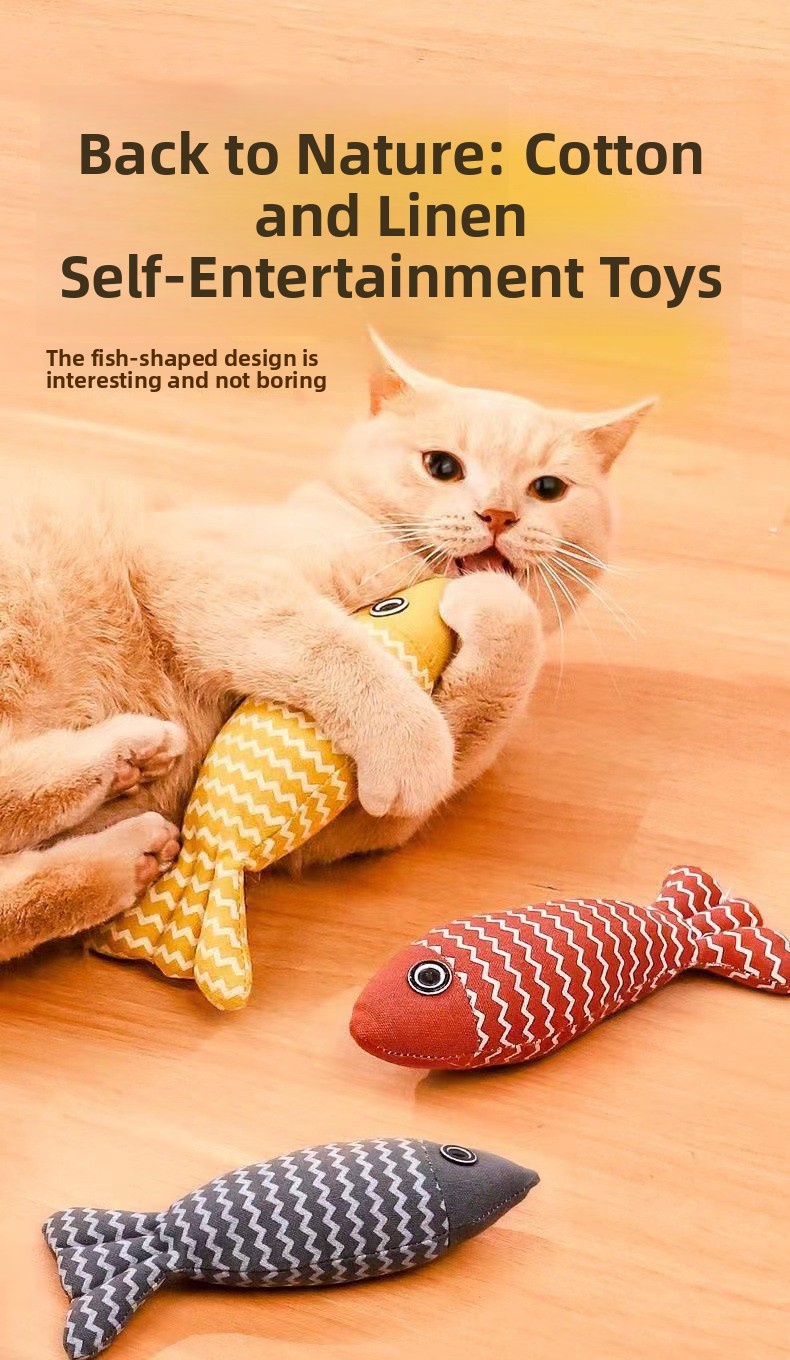 Peces de peluche para gatos con catnip | GATOKOOL