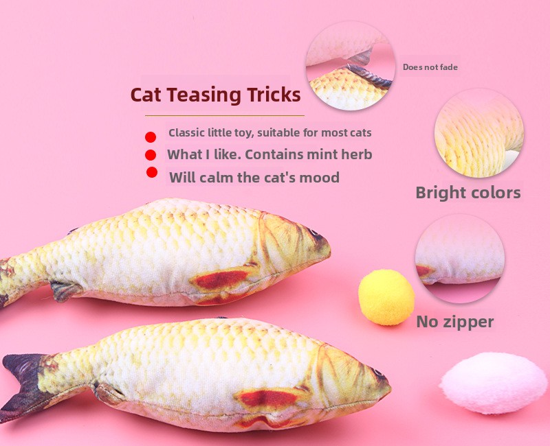 Peces de peluche para gatos con catnip | GATOKOOL