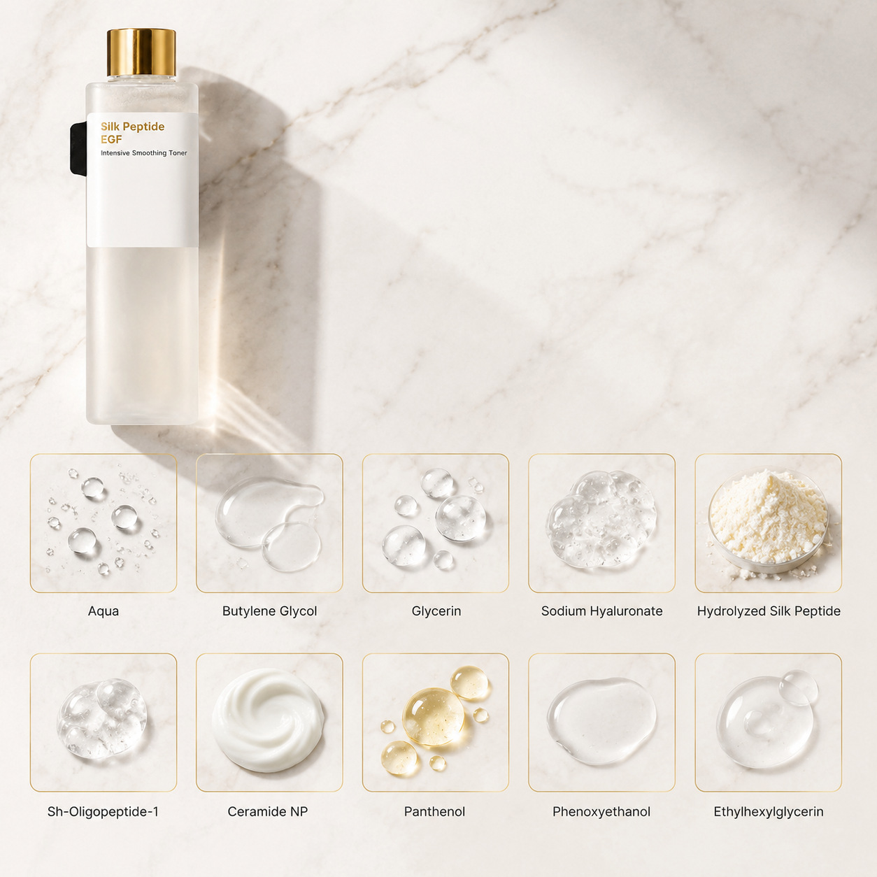 Hydra-Smooth Glow Toner bottle