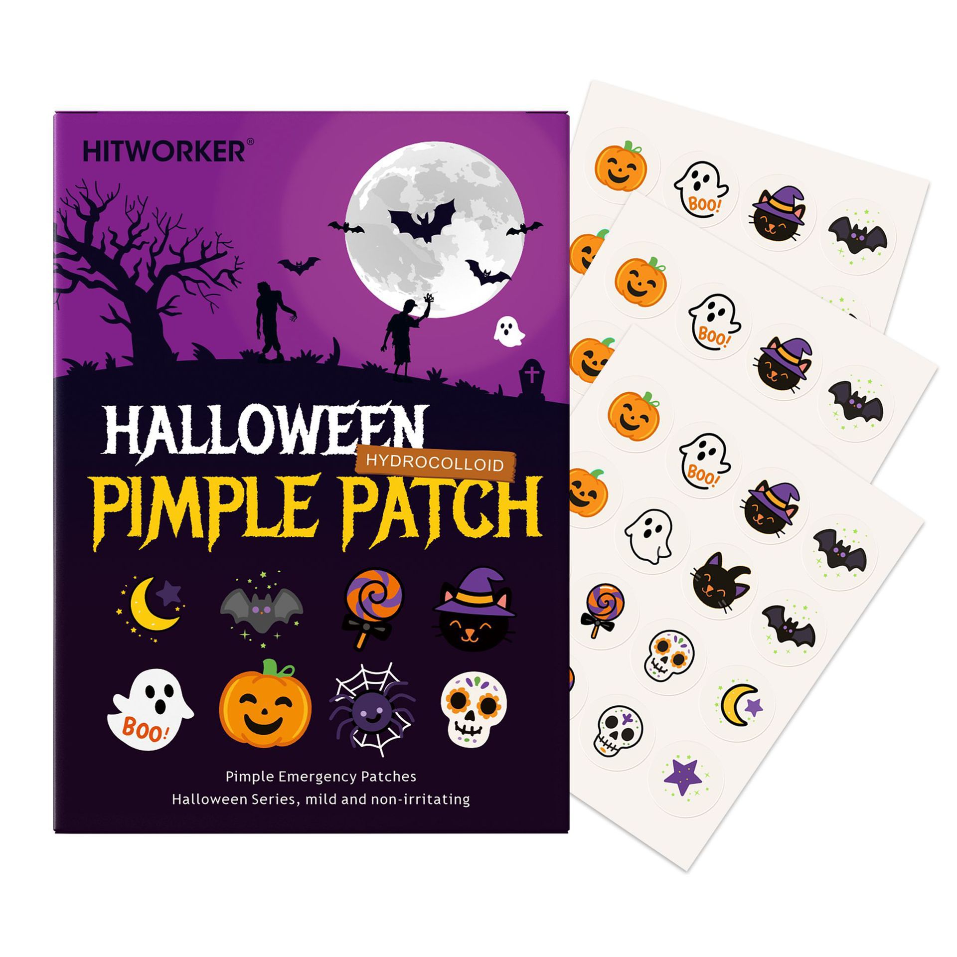 Halloween Makeup Stickers - product details