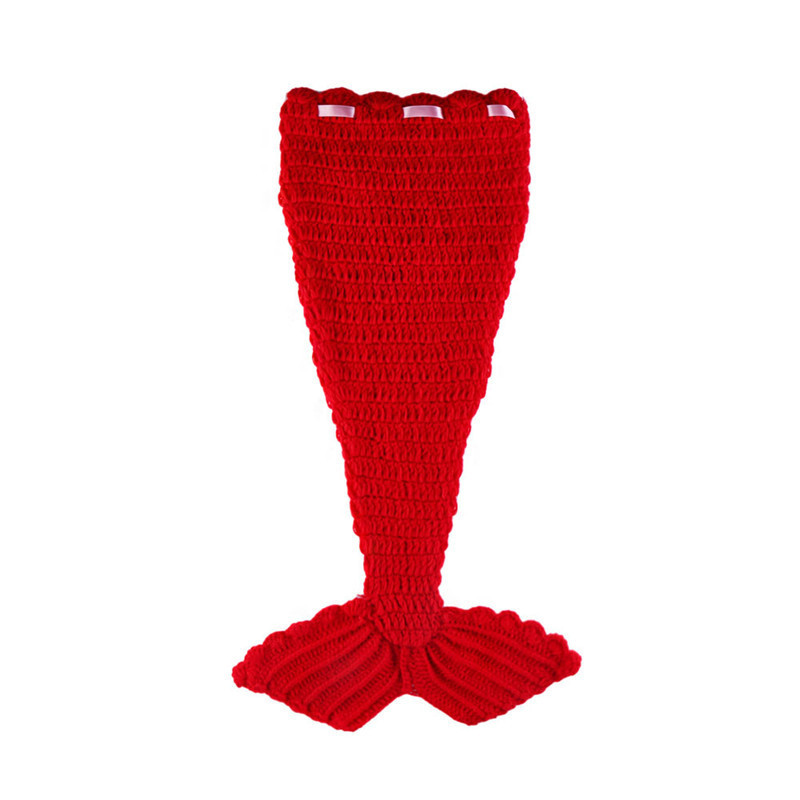 Acrylic wool knitted baby clothing detail