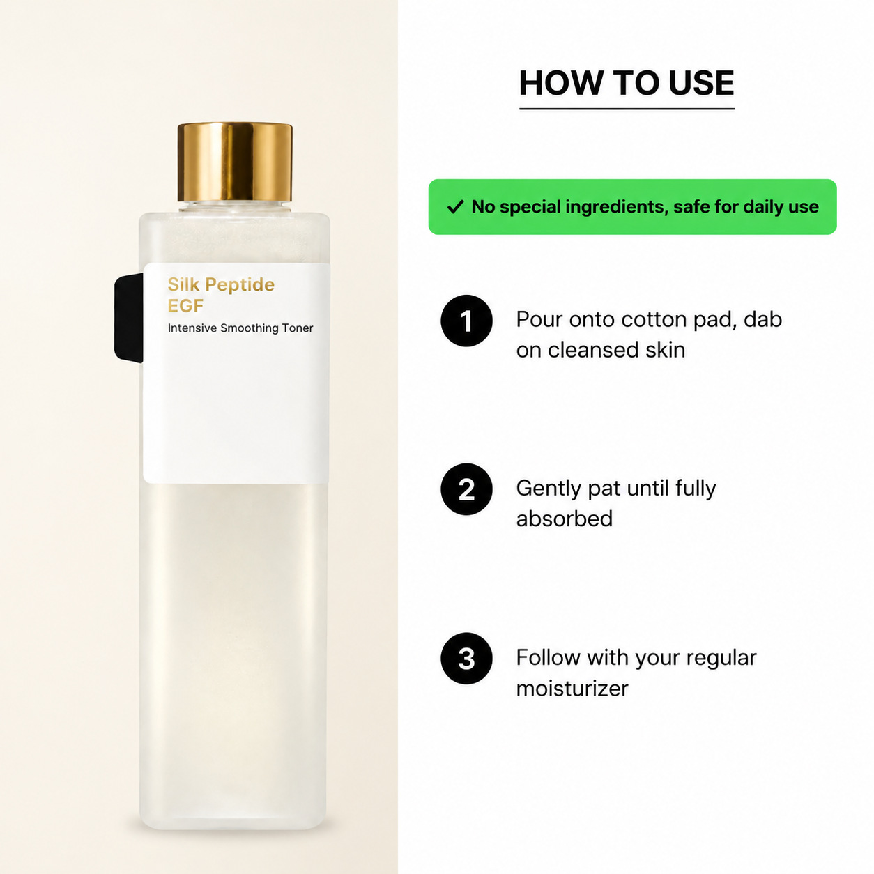 Hydra-Smooth Glow Toner texture and use