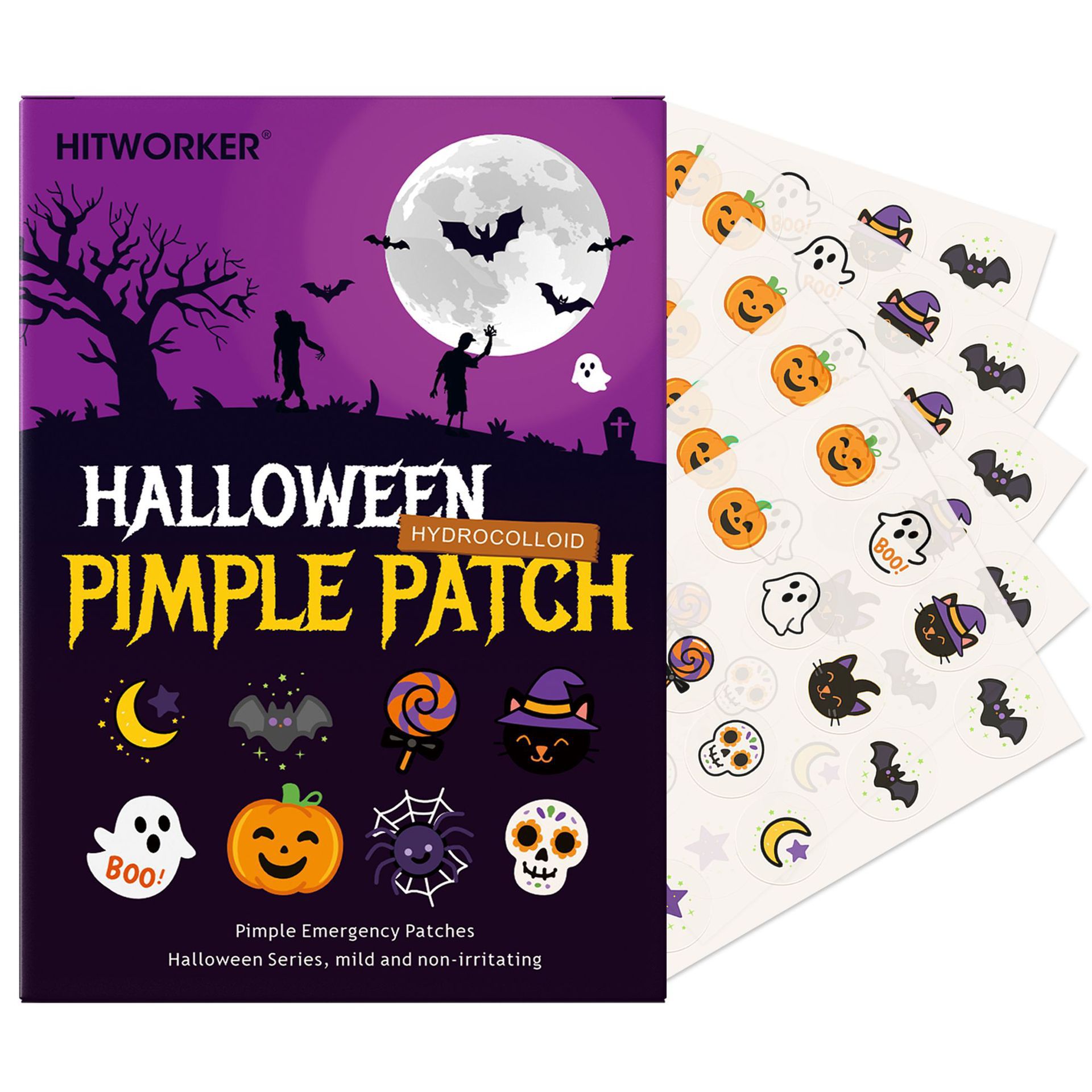 Halloween Makeup Stickers - product details