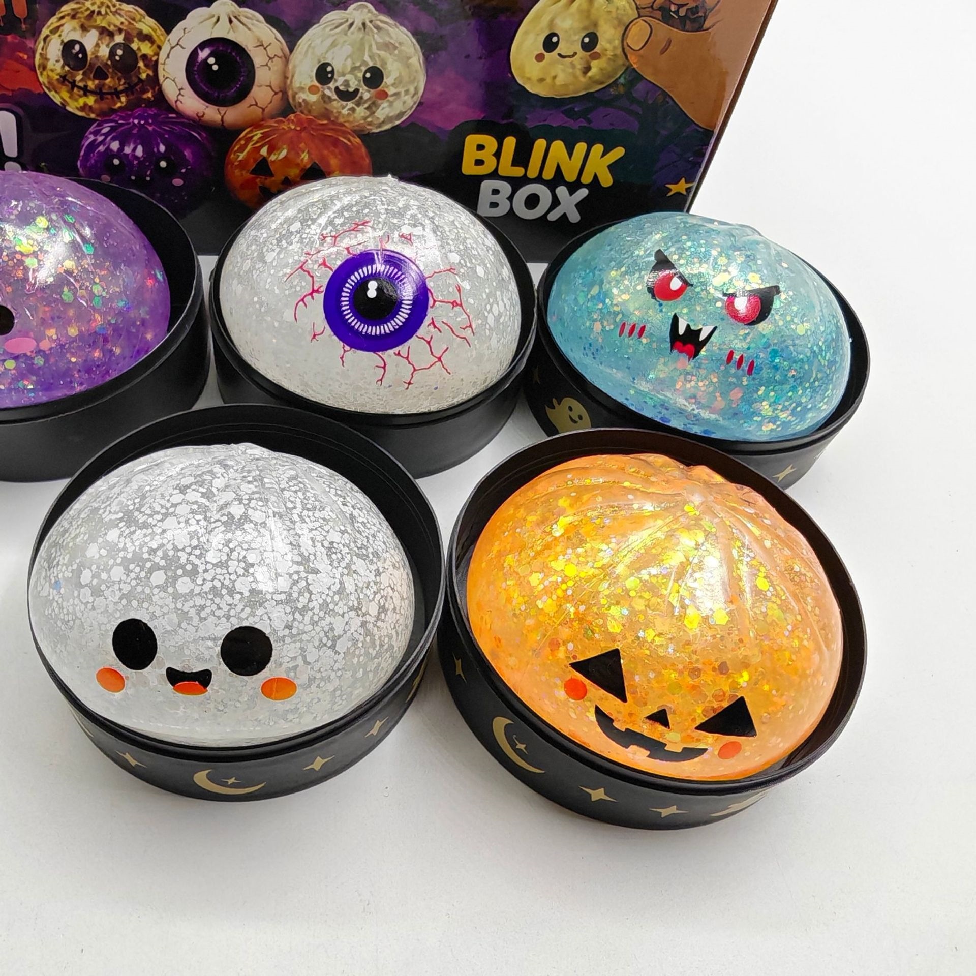 Halloween Ghost Squeeze Fidget Toy - TPR - product details