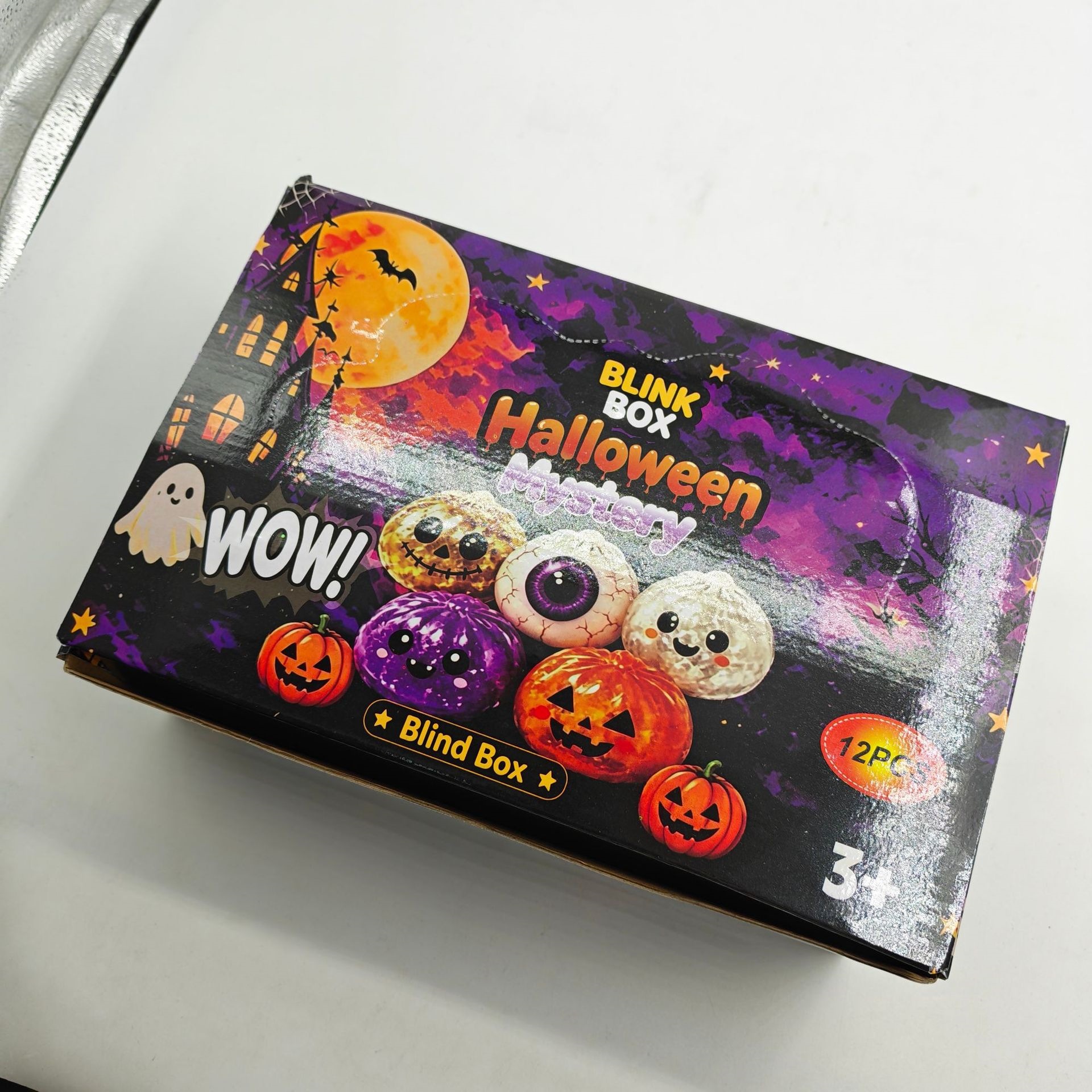 Halloween Ghost Squeeze Fidget Toy - TPR - product details