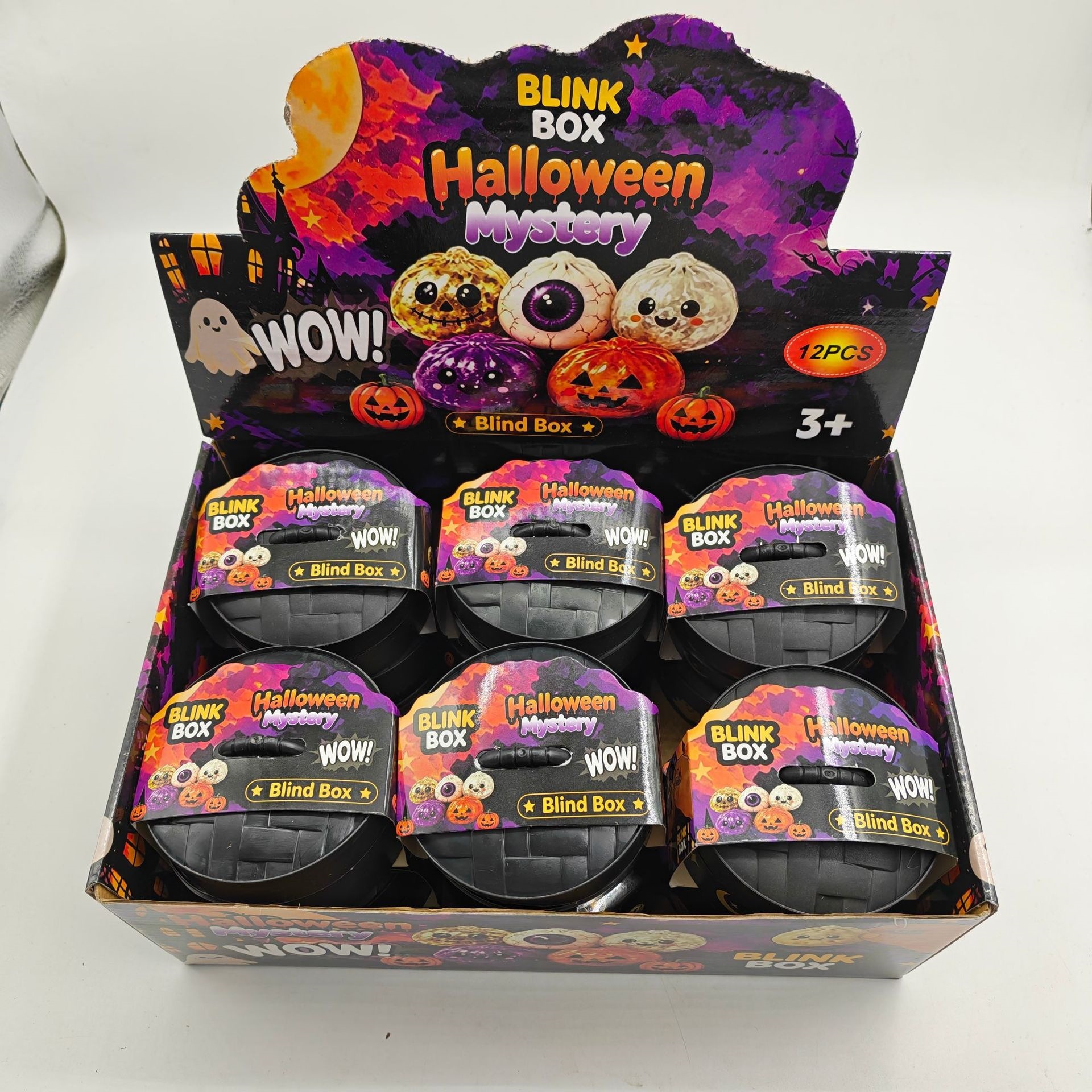 Halloween Ghost Squeeze Fidget Toy - TPR - product details
